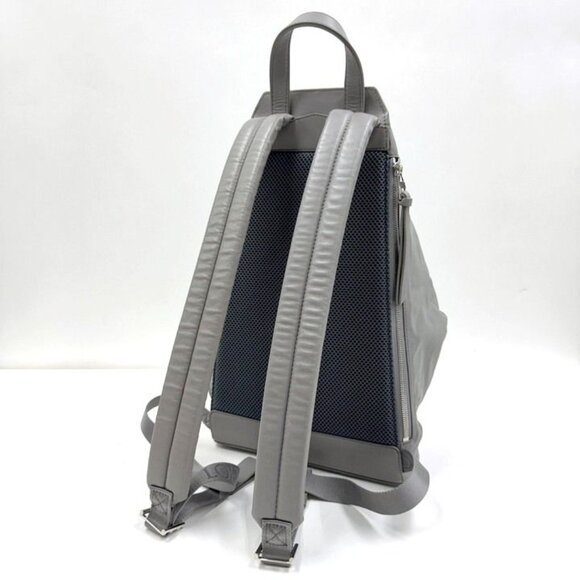 Loewe Convertible Backpack Small Nylon Calf Gray main image 7